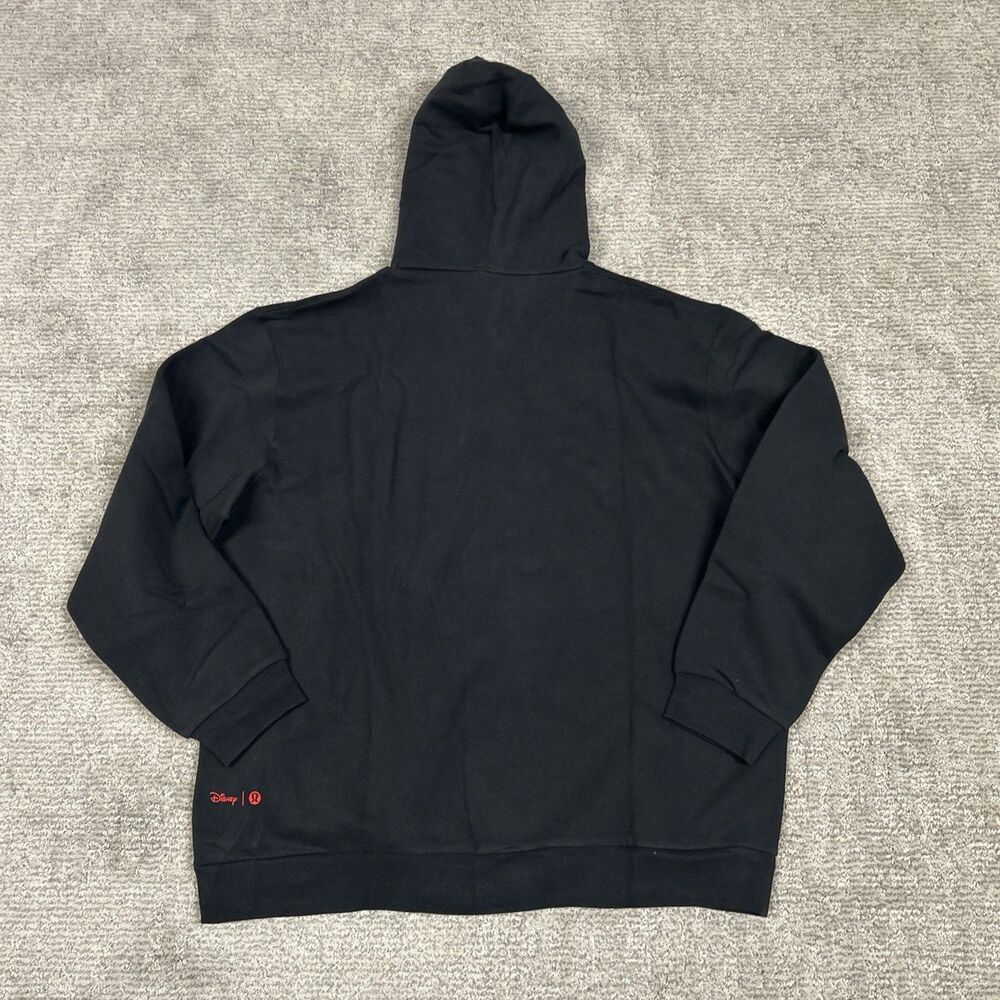 Disney Lululemon Mickey Steady State Hoodie Mens XL Sweatshirt Black Womens New - Picture 7 of 8